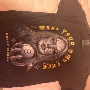 Black Graphic Kids Tee